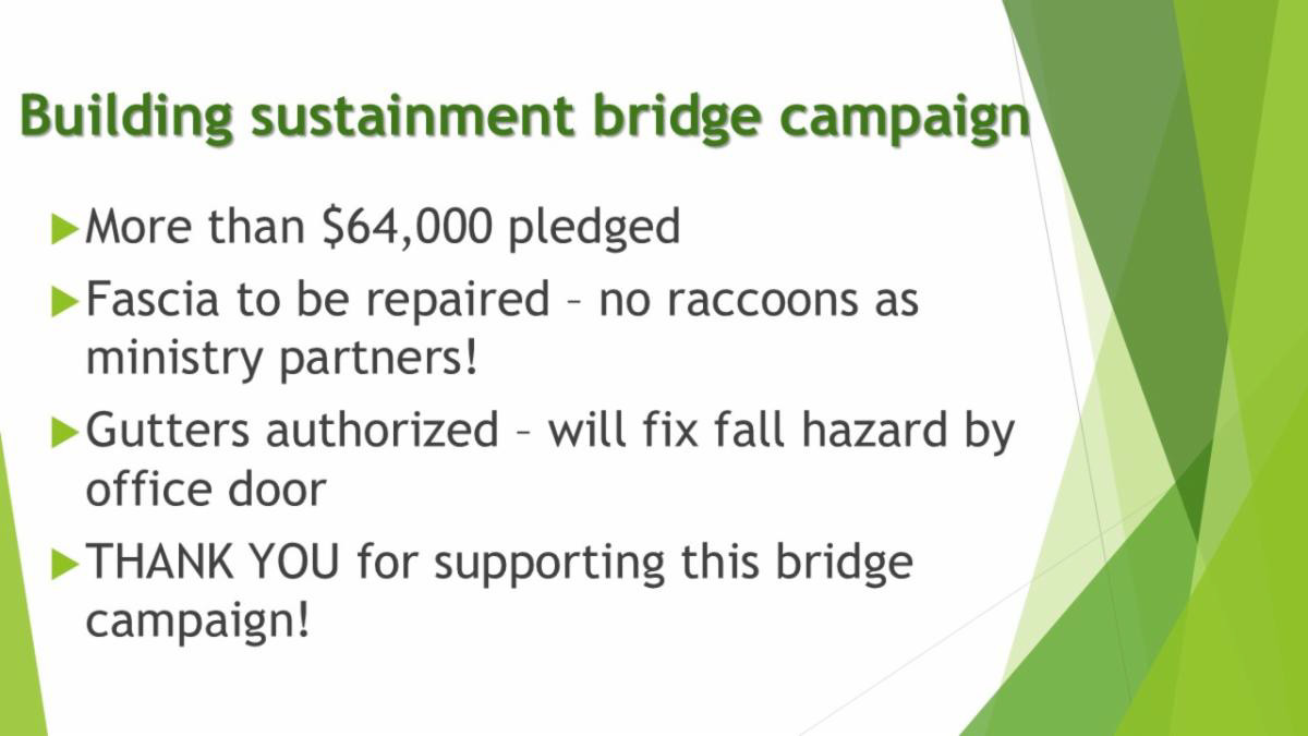 Building sustain bridge campaign