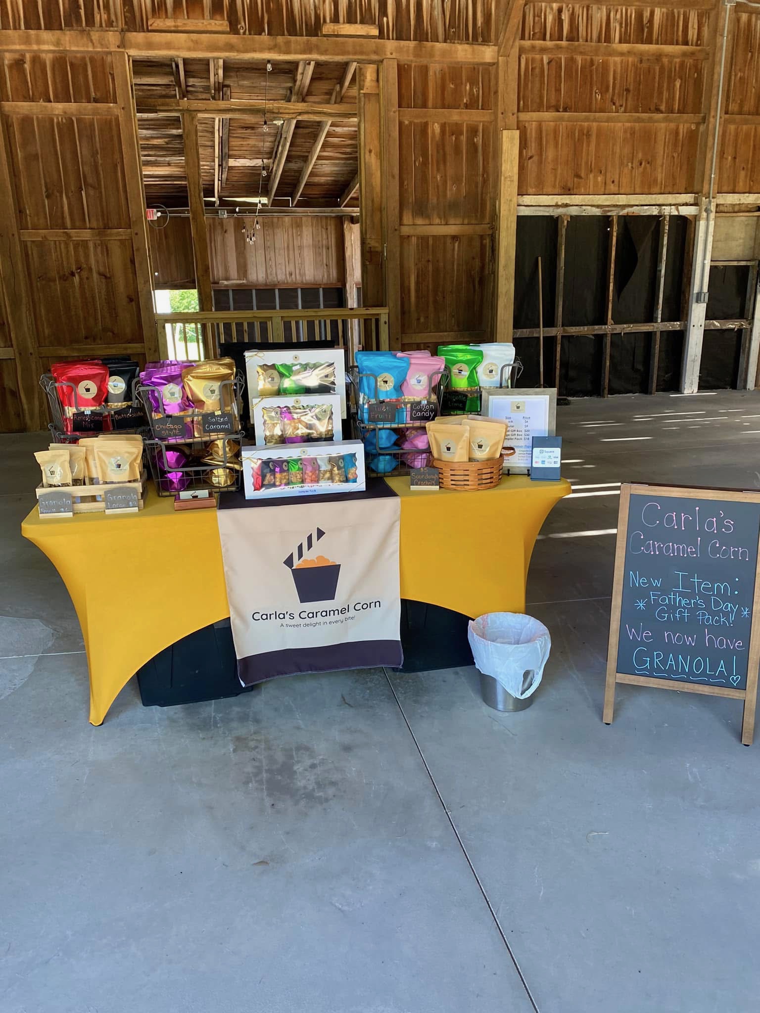 picture of table with sweets