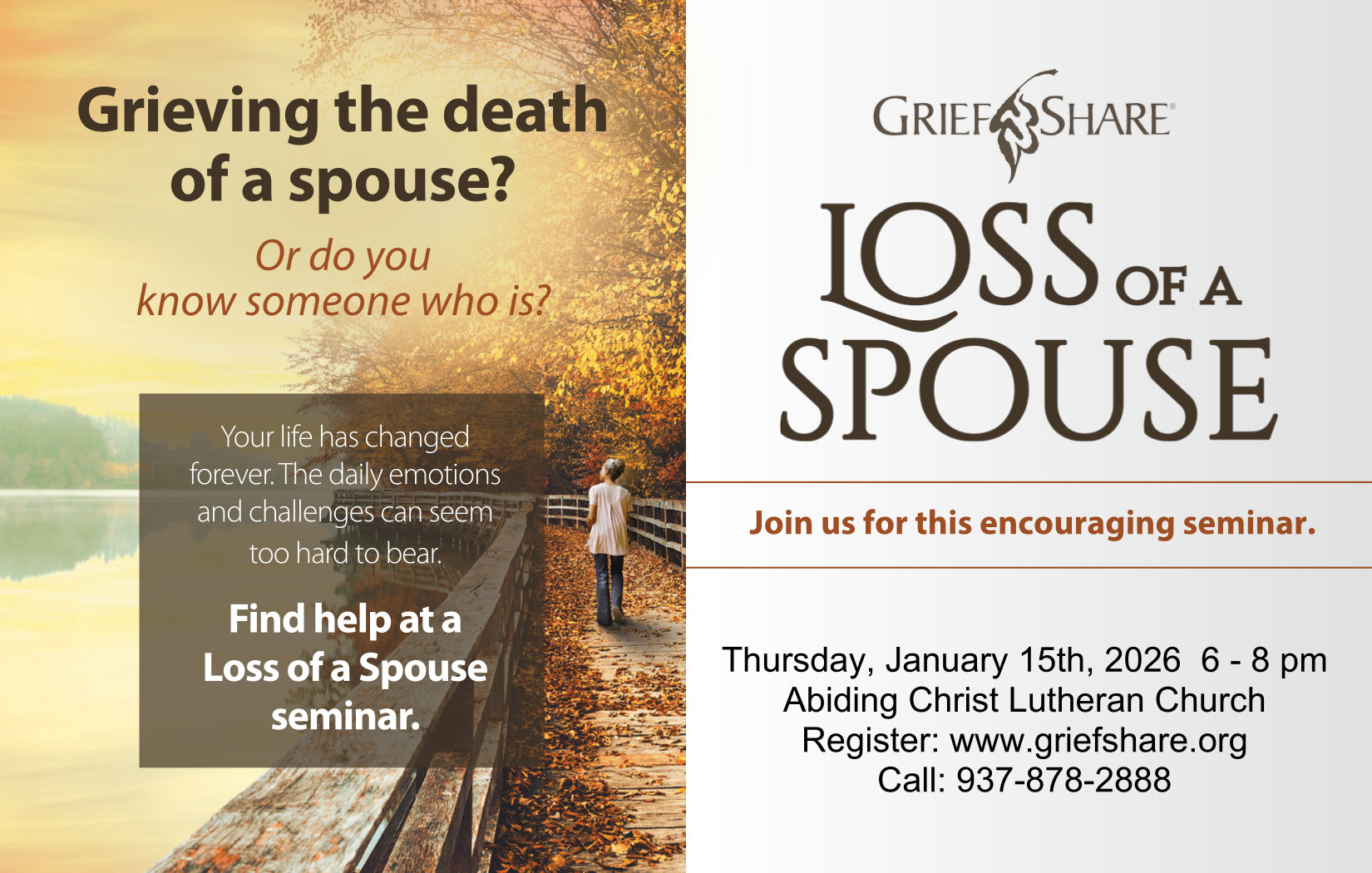 Loss of a Spouse