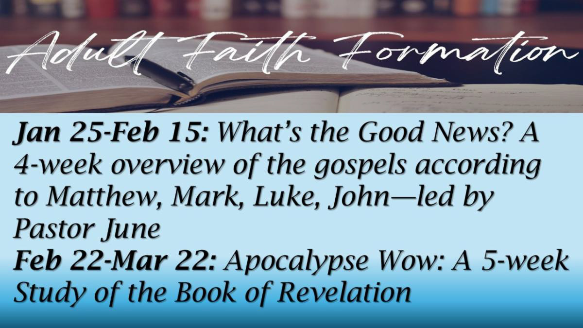 Adult Faith Formation