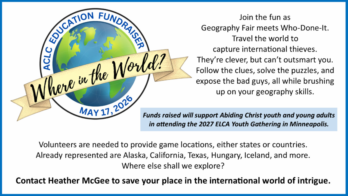 ACLC Education Fundraiser May 17 2026 